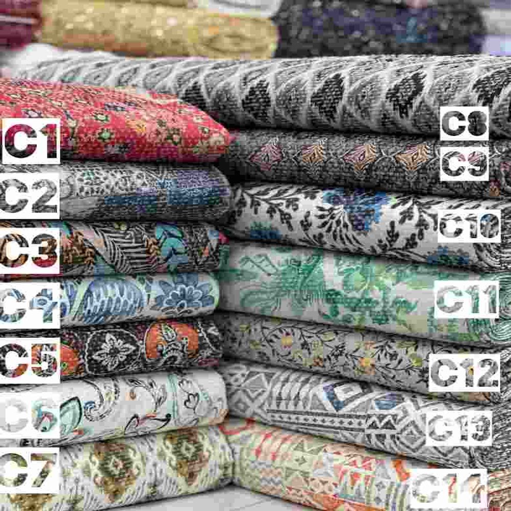 فروش اینترنتی پارچه ژاکارد کوک دوزی 14 طرح نقشه