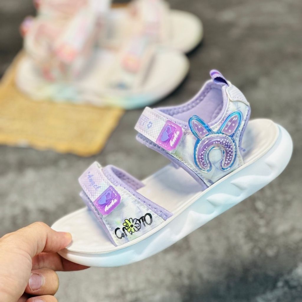 خرید اینترنتی قیمت صندل دخترانه بچگانه طرح بانی برند Kids کد 032902