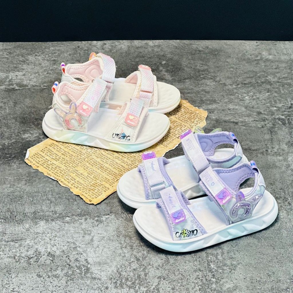 خرید اینترنتی قیمت صندل دخترانه بچگانه طرح بانی برند Kids کد 032902