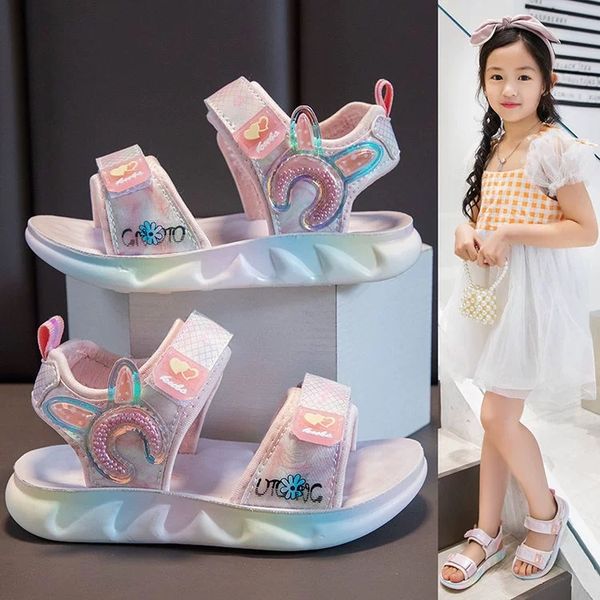 صندل دخترانه بچگانه طرح بانی برند Kids کد 032902