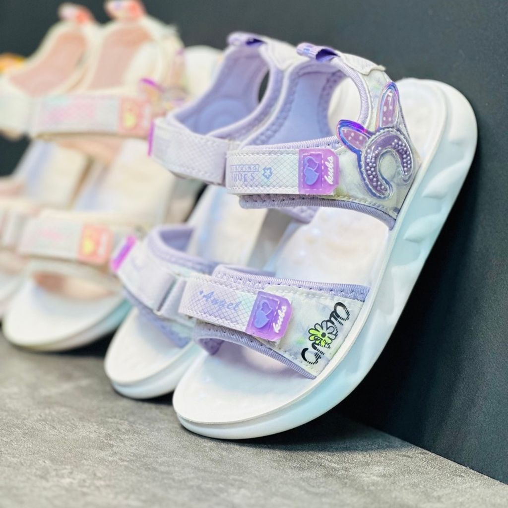 خرید اینترنتی قیمت صندل دخترانه بچگانه طرح بانی برند Kids کد 032902