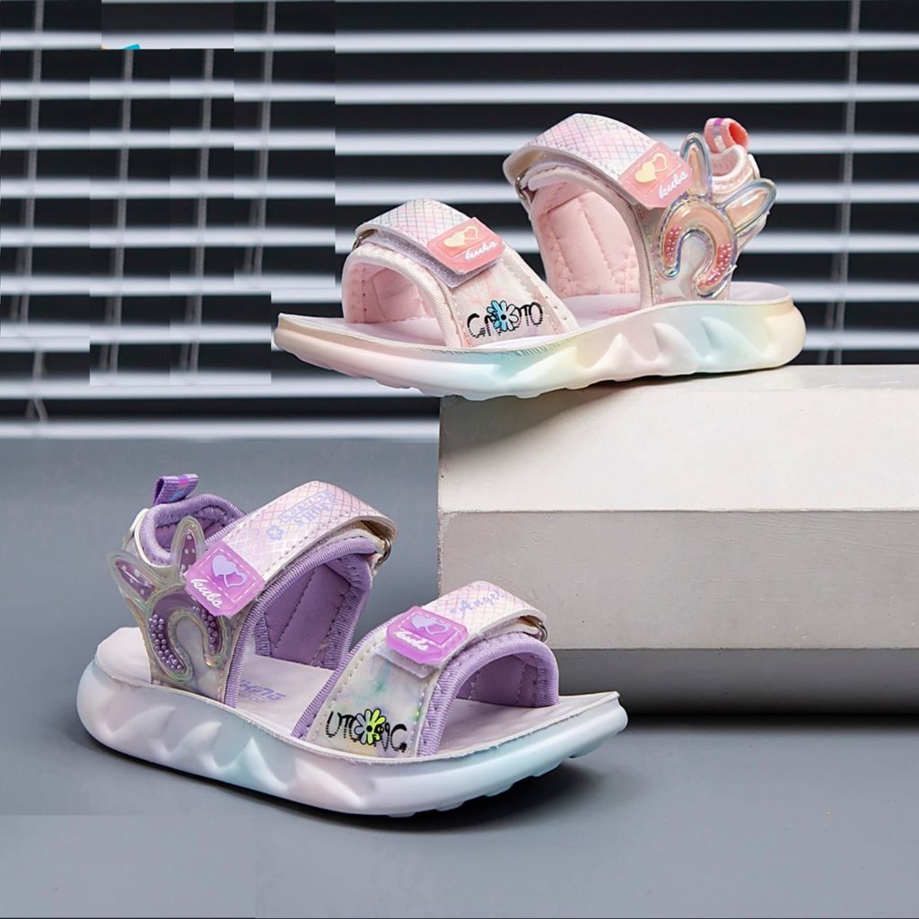 خرید اینترنتی قیمت صندل دخترانه بچگانه طرح بانی برند Kids کد 032902