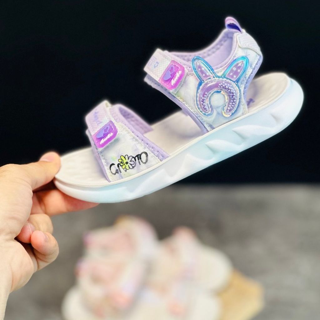 خرید اینترنتی قیمت صندل دخترانه بچگانه طرح بانی برند Kids کد 032902