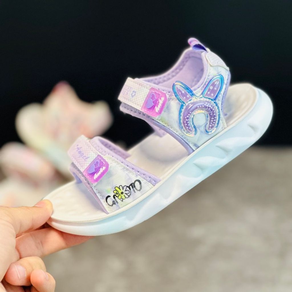 خرید اینترنتی قیمت صندل دخترانه بچگانه طرح بانی برند Kids کد 032902