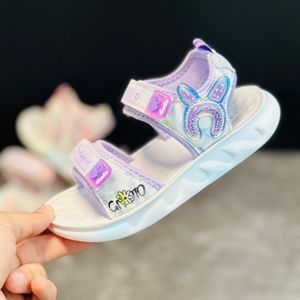 خرید اینترنتی قیمت صندل دخترانه بچگانه طرح بانی برند Kids کد 032902