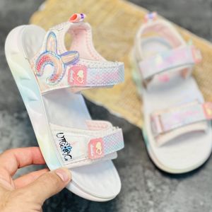 خرید اینترنتی قیمت صندل دخترانه بچگانه طرح بانی برند Kids کد 032902