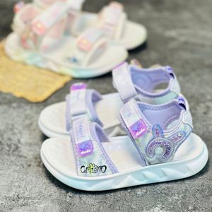 خرید اینترنتی قیمت صندل دخترانه بچگانه طرح بانی برند Kids کد 032902