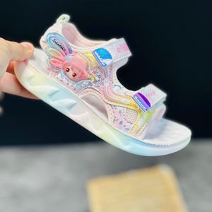 خرید اینترنتی قیمت صندل دخترانه بچگانه طرح Girl برند Kids کد 032901