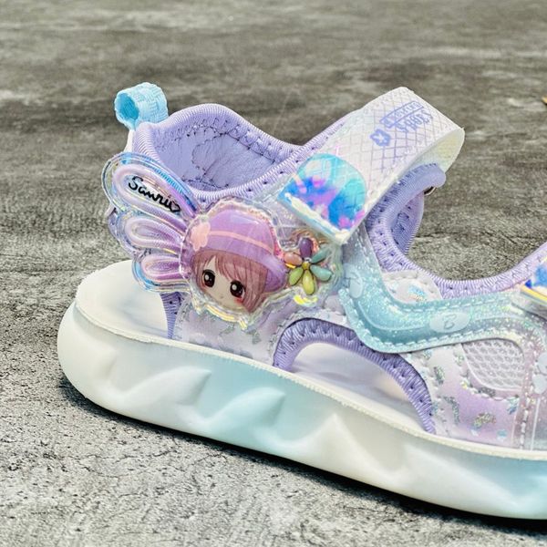 صندل دخترانه بچگانه طرح Girl برند Kids کد 032901