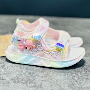 خرید اینترنتی قیمت صندل دخترانه بچگانه طرح Girl برند Kids کد 032901