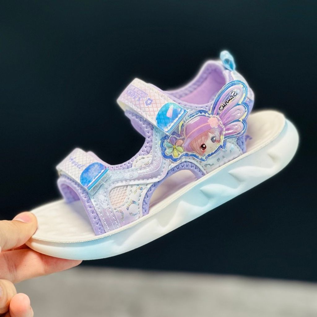 خرید اینترنتی قیمت صندل دخترانه بچگانه طرح Girl برند Kids کد 032901