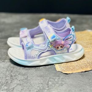 خرید اینترنتی قیمت صندل دخترانه بچگانه طرح Girl برند Kids کد 032901