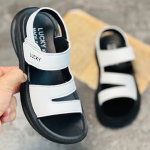 خرید اینترنتی قیمت صندل بچگانه اسپرت طرح هشتی  LuckyKids کد 032904