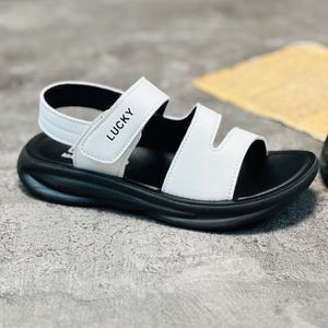 خرید اینترنتی قیمت صندل بچگانه اسپرت طرح هشتی  LuckyKids کد 032904