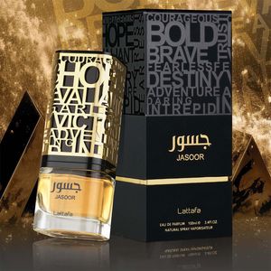 عطر ادکلن زنانه لطافه جسور (Lattafa Jasoor) - ماندگاری و پخش بو بسیار عالی - عطری خاص و زیبا - توضیحات بسیار مهم حتما مطالعه شود