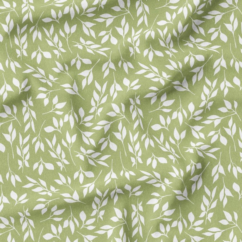 خرید اینترنتی مخمل روتختی پارچه باما طرح گل و برگ کد 5012327