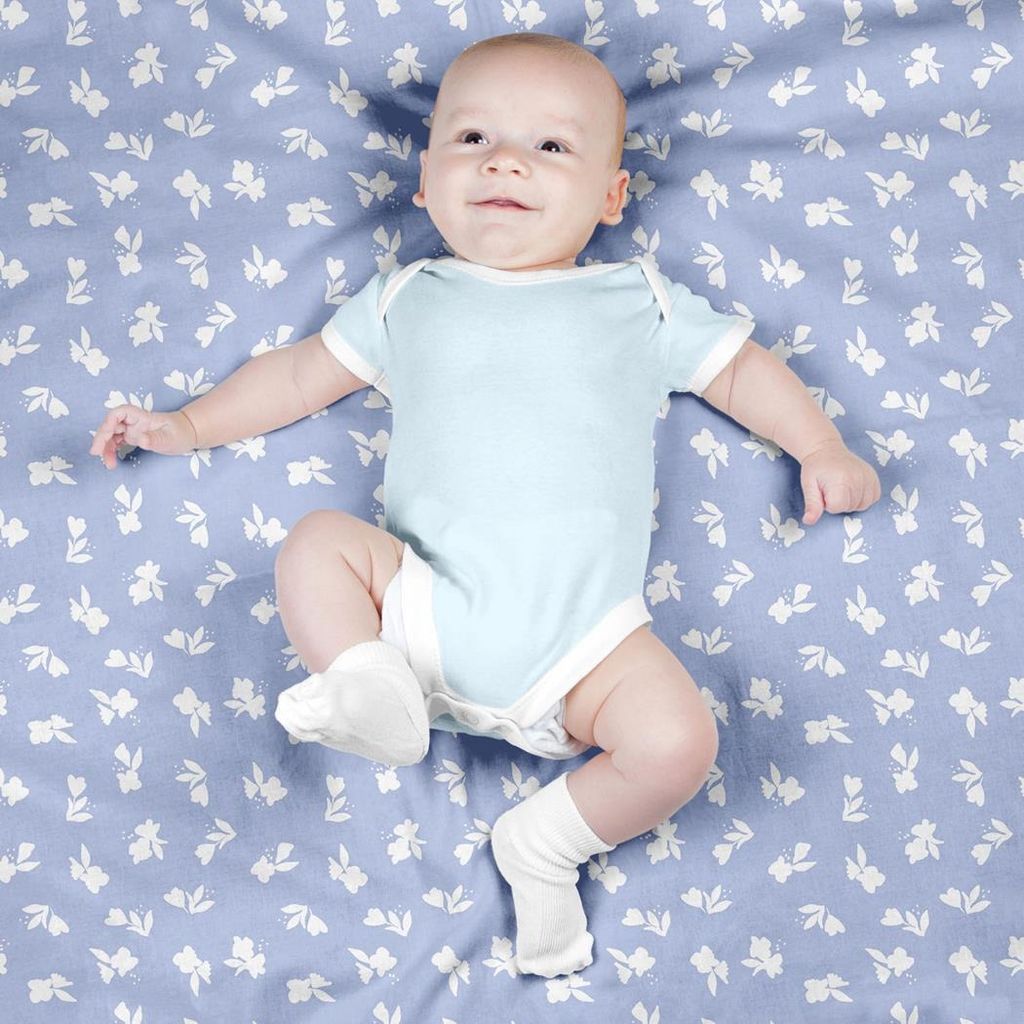 خرید اینترنتی پارچه مخمل پورشه پارچه باما طرح گل و برگ کد 5012333