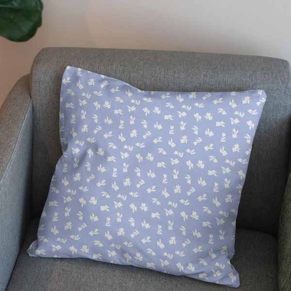 پارچه مخمل پورشه طرح گل و برگ کد 5012333