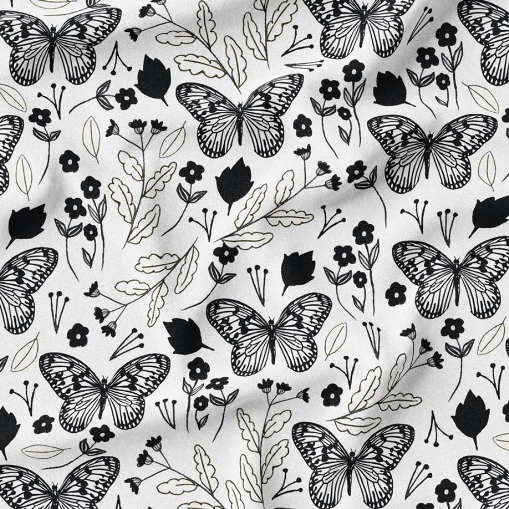 فروش اینترنتی مخمل روتختی پارچه باما طرح گل و برگ کد 5012339