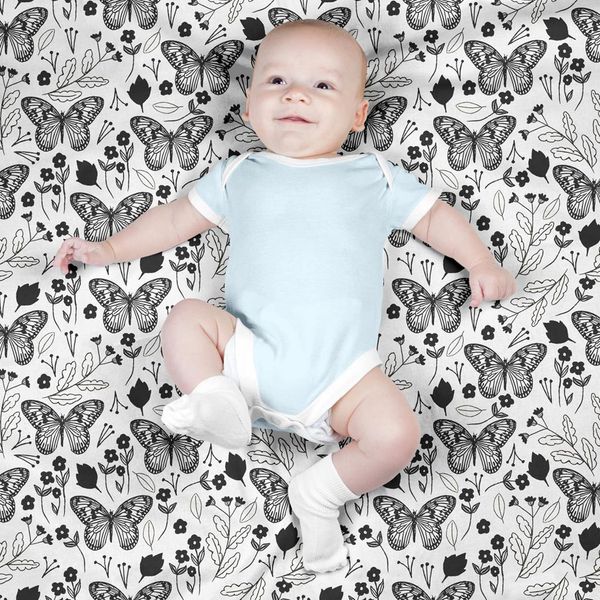 مخمل روتختی طرح گل و برگ کد 5012339