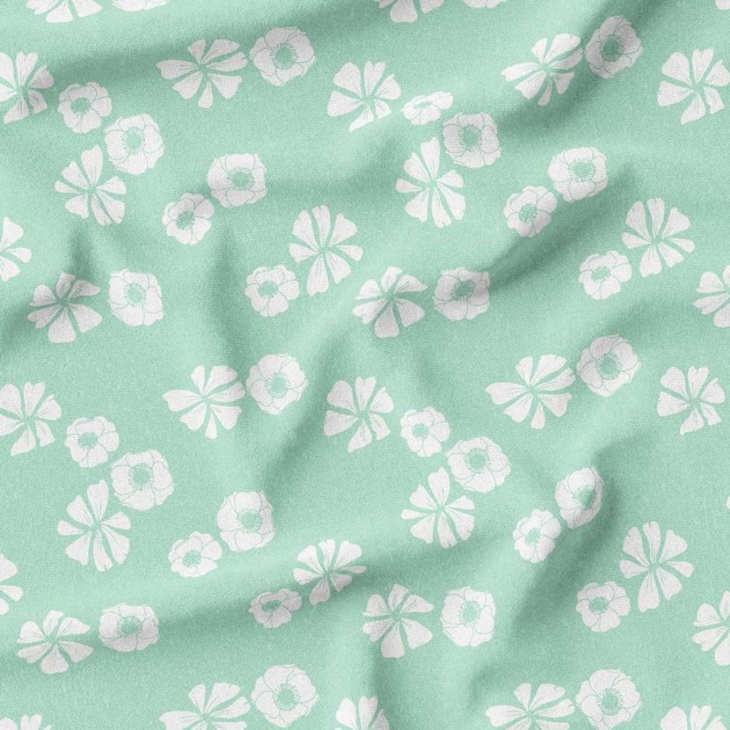 خرید آنلاین پارچه مخمل پورشه پارچه باما طرح گل و برگ کد 5012341