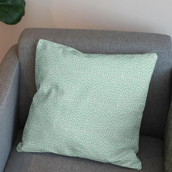 مخمل روتختی طرح گل و برگ کد 5012343