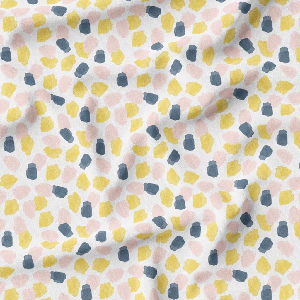 خرید آنلاین مخمل روتختی پارچه باما طرح گل و برگ کد 5012347