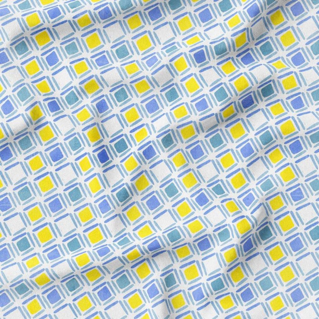 خرید اینترنتی پارچه مخمل روبالشی پارچه باما طرح گل و برگ کد 5012370