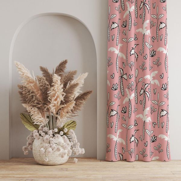 پارچه مخمل روتختی طرح گل و برگ کد 5012451