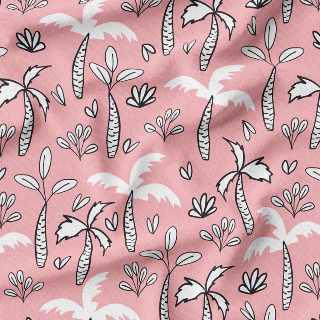 فروش اینترنتی پارچه مخمل روتختی پارچه باما طرح گل و برگ کد 5012451