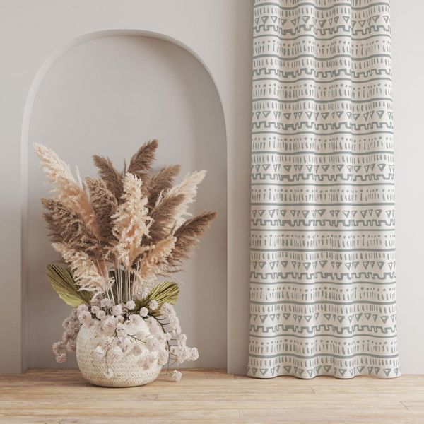 پارچه مخمل پورشه طرح گل و برگ کد 5012473