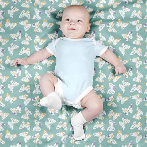 پارچه مخمل روبالشی طرح گل و برگ کد 5012478