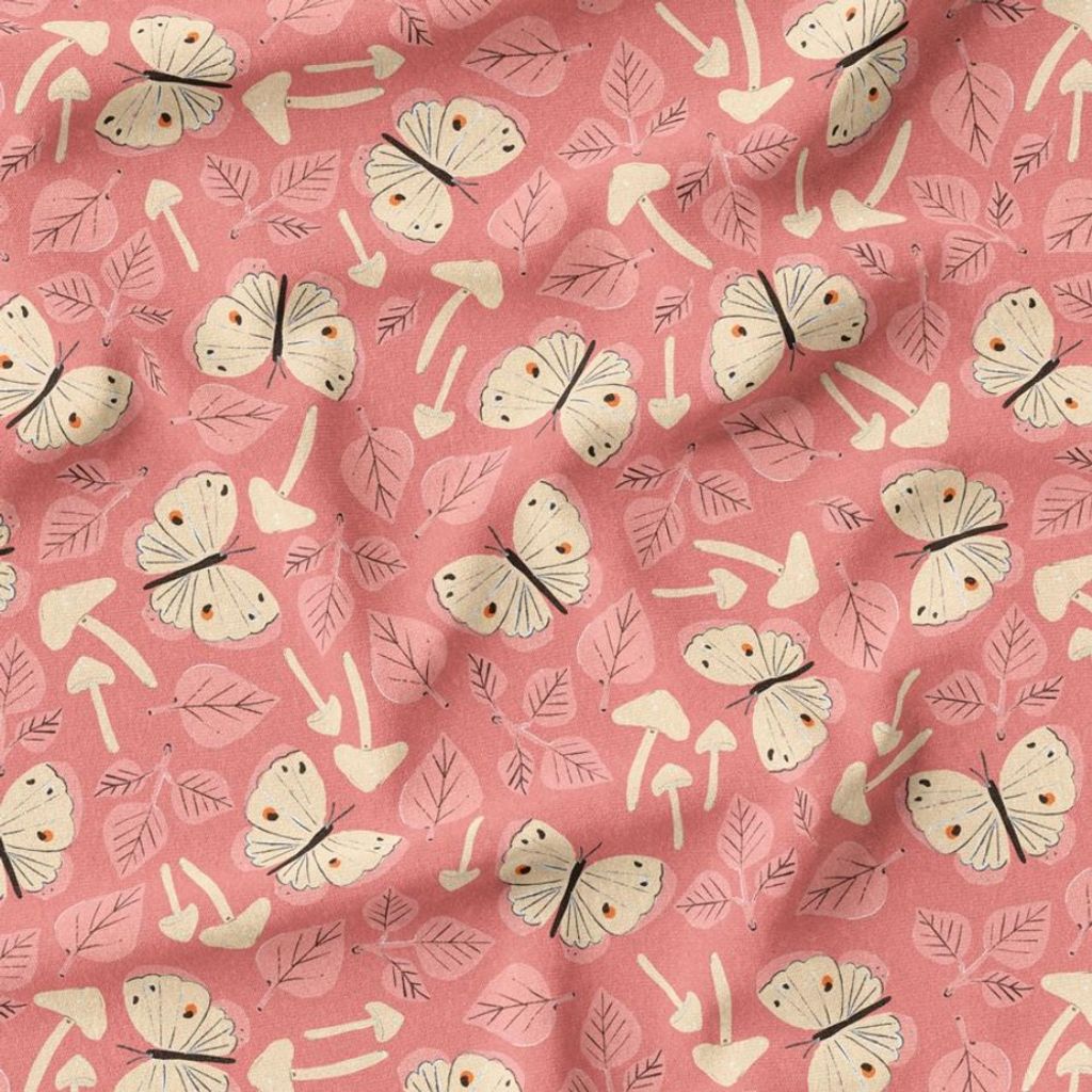 خرید اینترنتی پارچه مخمل پارچه باما طرح گل و برگ کد 5012484