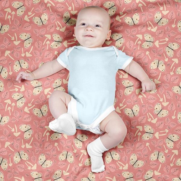 پارچه مخمل طرح گل و برگ کد 5012484