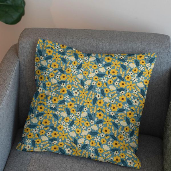 پارچه مخمل پورشه طرح گل و برگ کد 5012493