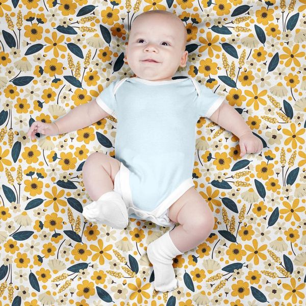 پارچه مخمل روتختی طرح گل و برگ کد 5012495