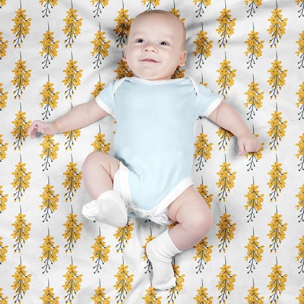 پارچه مخمل طرح گل و برگ کد 5012496