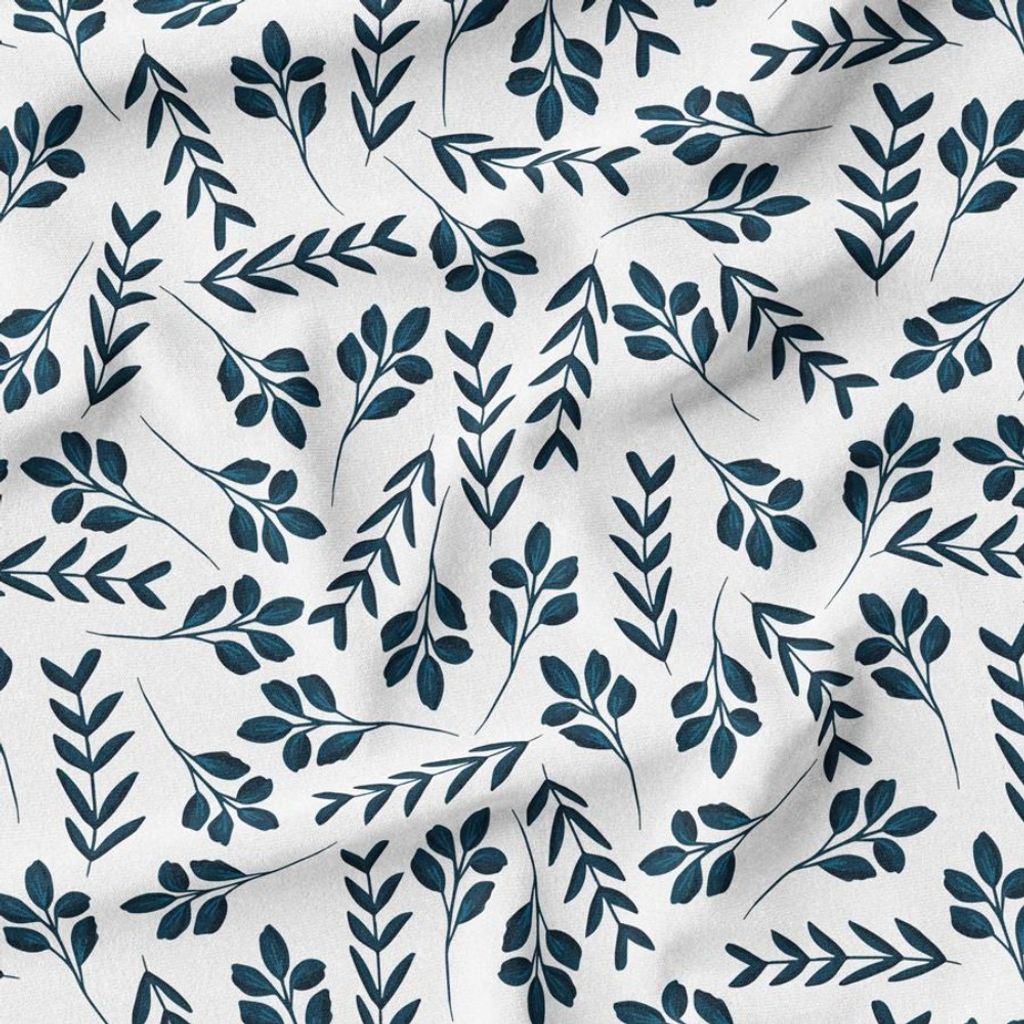 خرید اینترنتی پارچه مخمل پورشه پارچه باما طرح گل و برگ کد 5012497