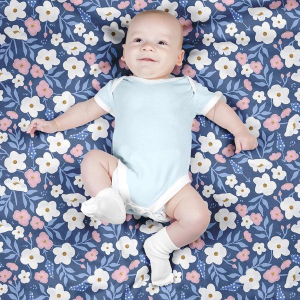 پارچه مخمل طرح گل و برگ کد 5012504