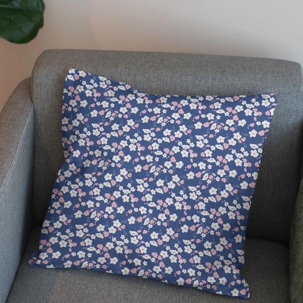 خرید اینترنتی پارچه مخمل پورشه پارچه باما طرح گل و برگ کد 5012505