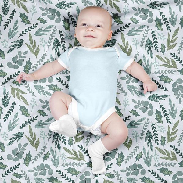 پارچه مخمل طرح گل و برگ کد 5012520