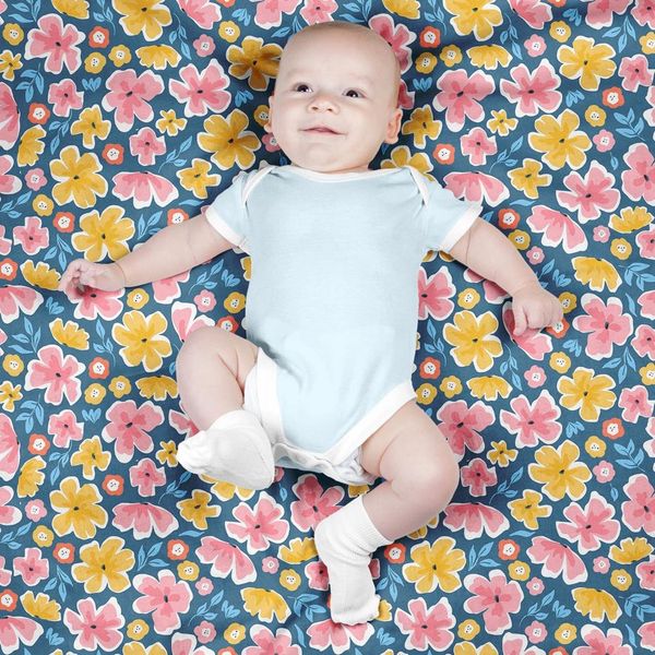 پارچه مخمل طرح گل و برگ کد 5012528