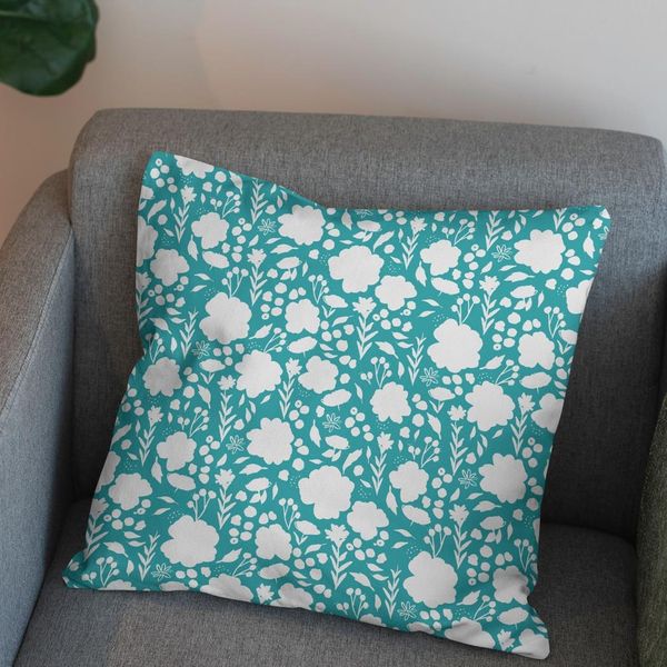 پارچه مخمل طرح گل و برگ کد 5012540