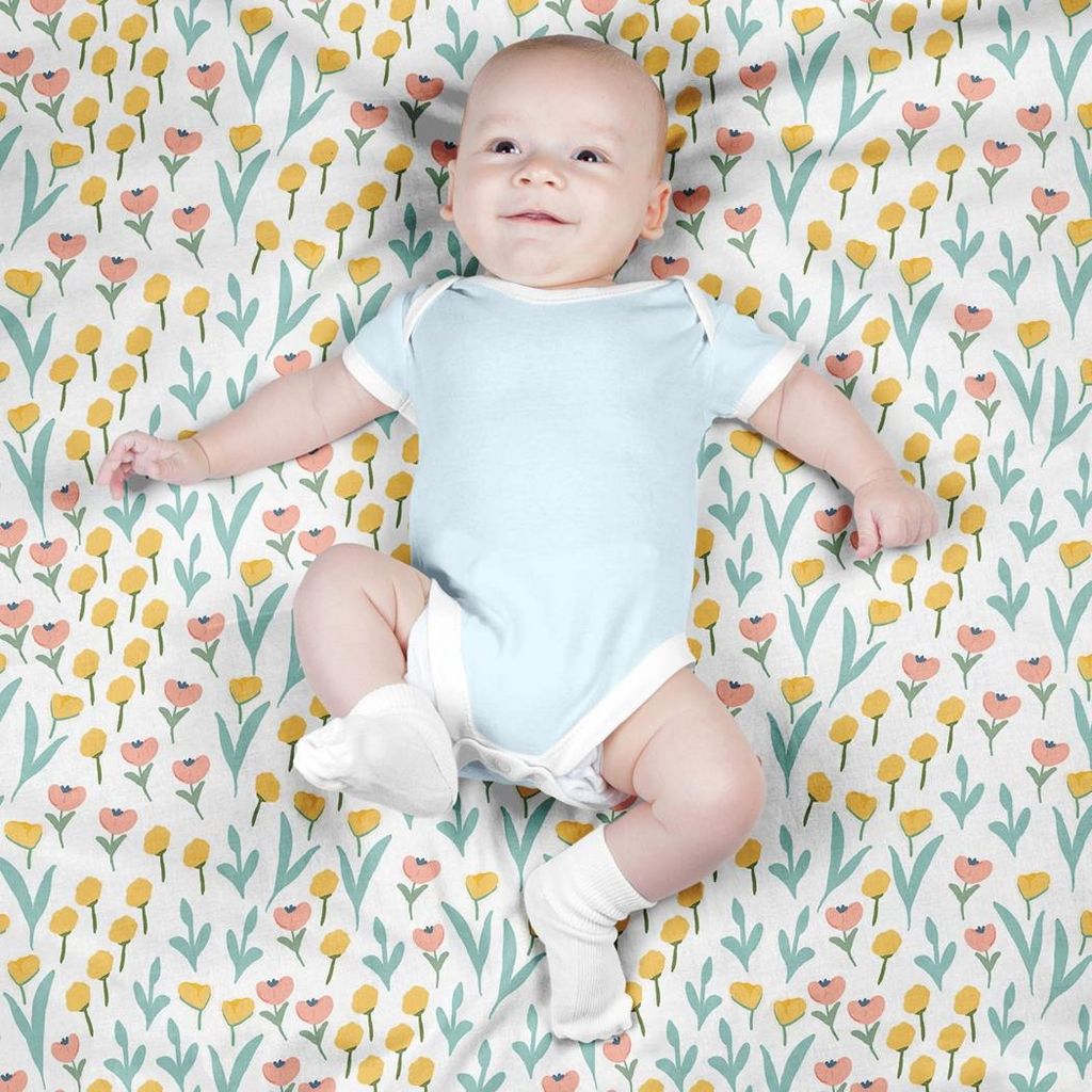 فروش اینترنتی پارچه مخمل پارچه باما طرح گل و برگ کد 5012548