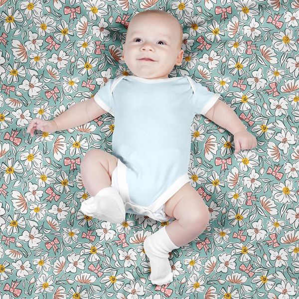 پارچه مخمل روتختی طرح گل و برگ کد 5012567