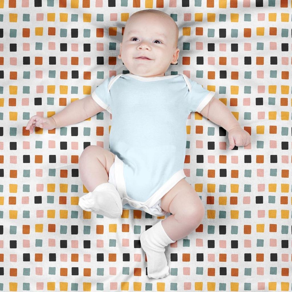 فروش اینترنتی پارچه مخمل روبالشی پارچه باما طرح گل و برگ کد 5012586