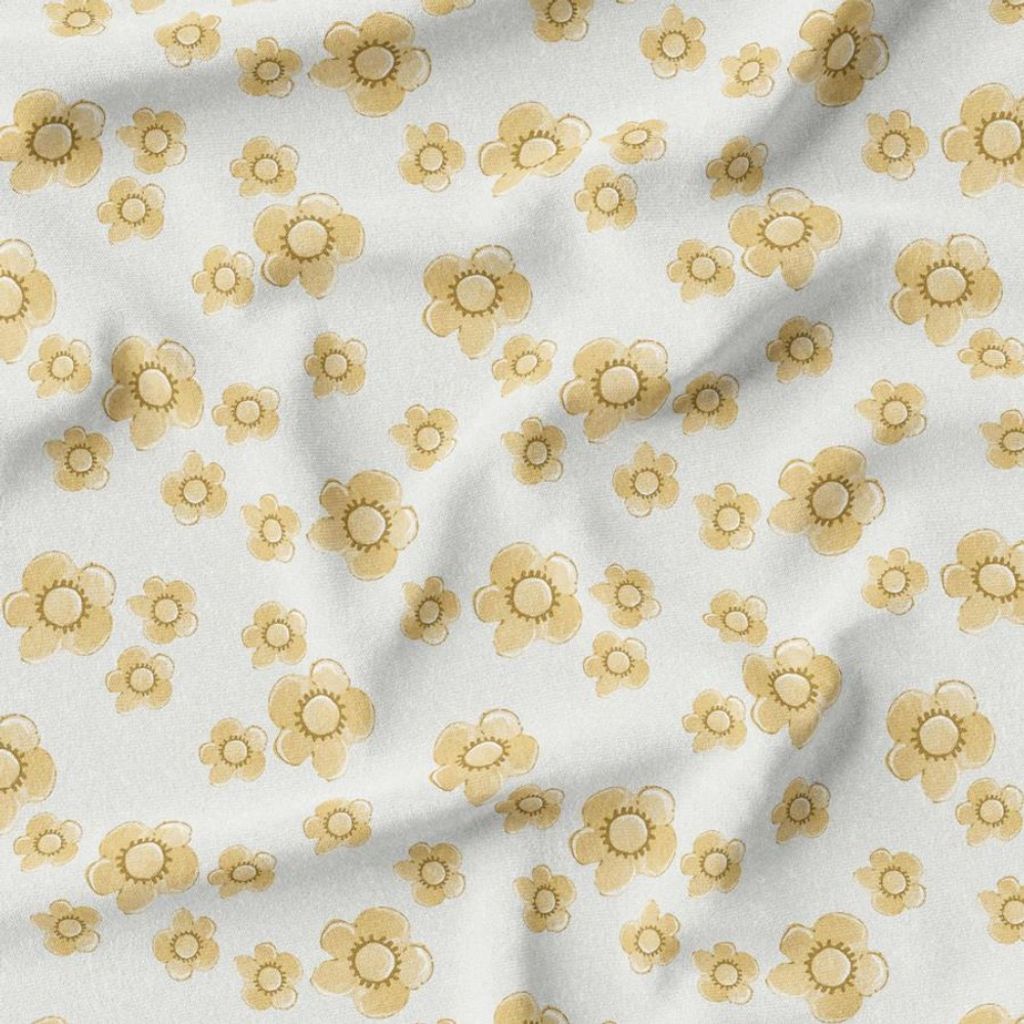 خرید آنلاین پارچه مخمل پارچه باما طرح گل و برگ کد 5012592