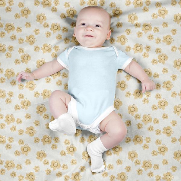 پارچه مخمل طرح گل و برگ کد 5012592