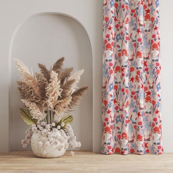 پارچه مخمل روبالشی طرح گل و برگ کد 5012598