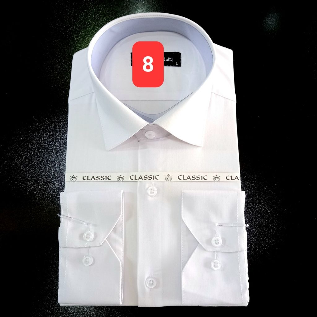 قیمت ارزان پیراهن تترون کلاسیک مردانه